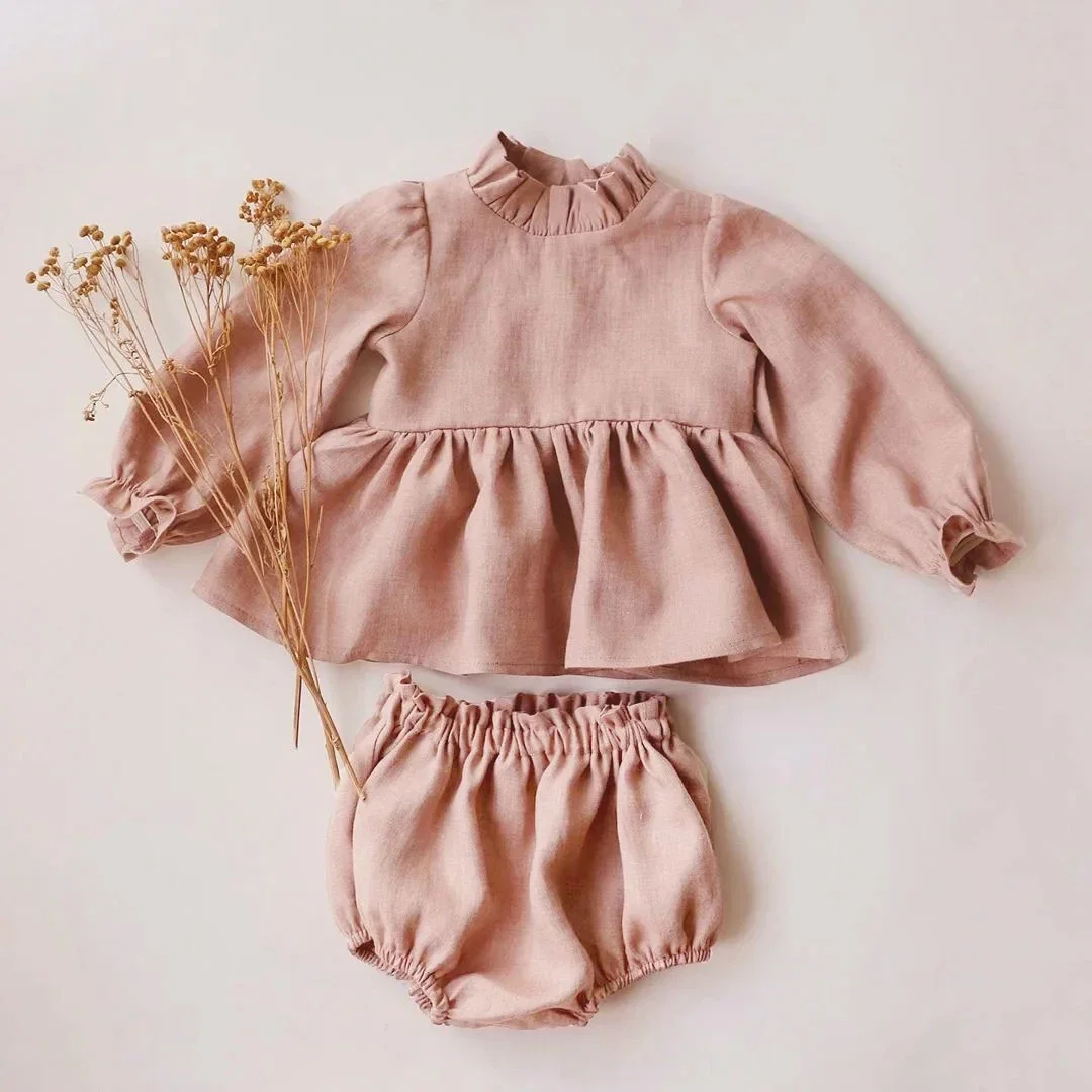 Summer Clothing Europe - Conjuntos de roupas de linho para