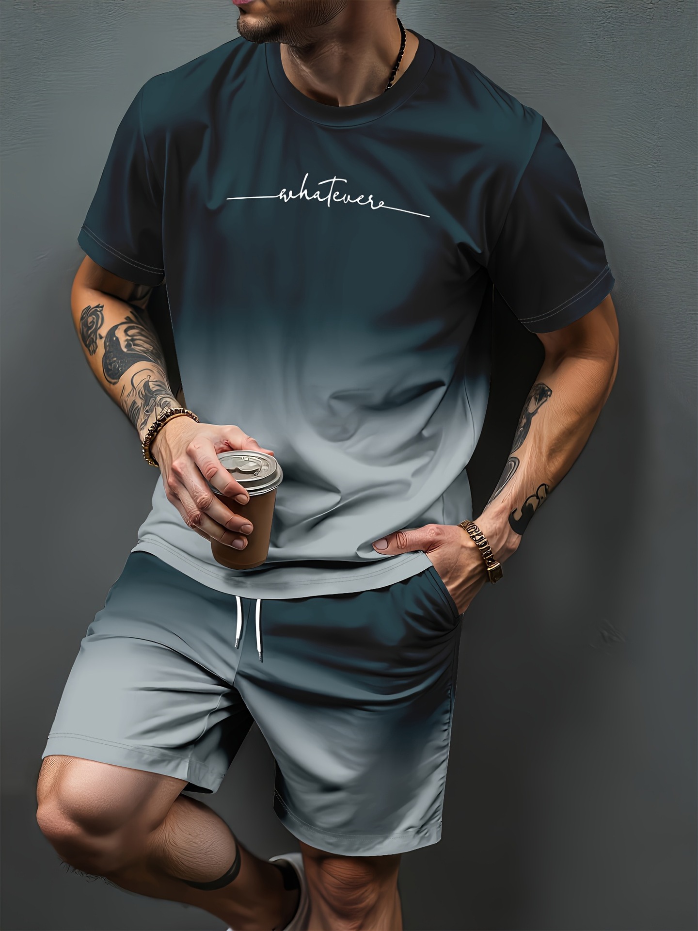 Summer Clothing Patterns - Conjuntos de Roupas Esportivas com Estampa