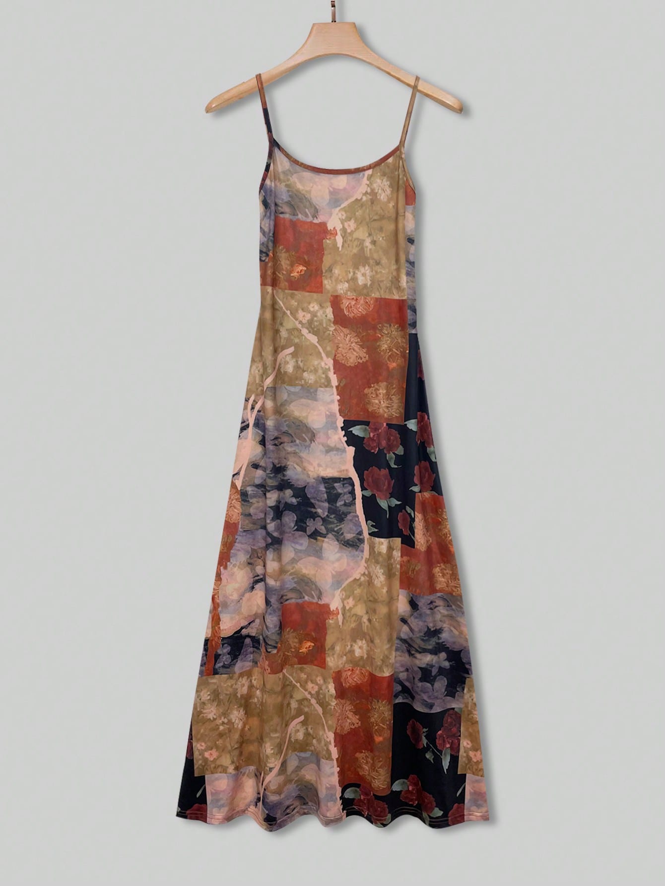 Sundress Midi Floral - Vestido Midi Feminino Vintage com Estampa