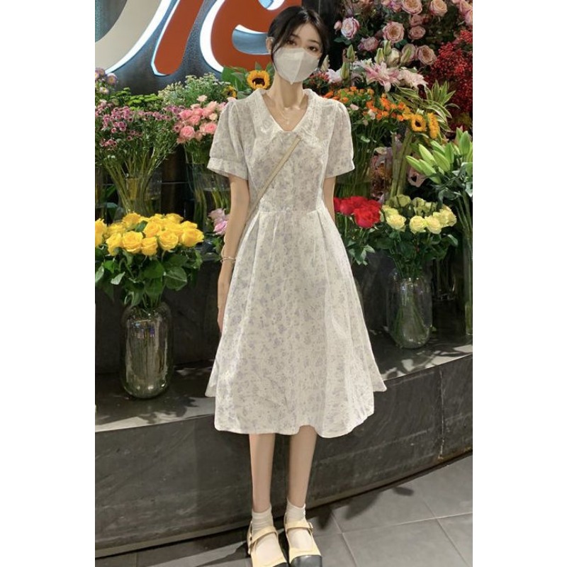 Sundress Midi Floral - Vestido Midi Floral Ditsy de Verão