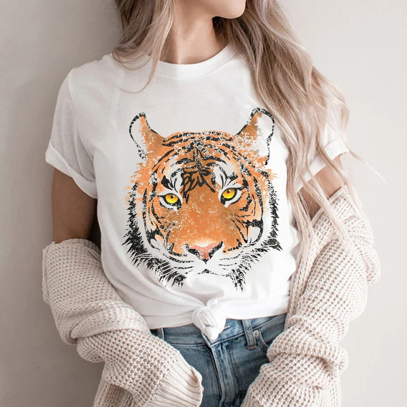 Summer Grunge Clothing - Manga curta casual senhoras moda feminina