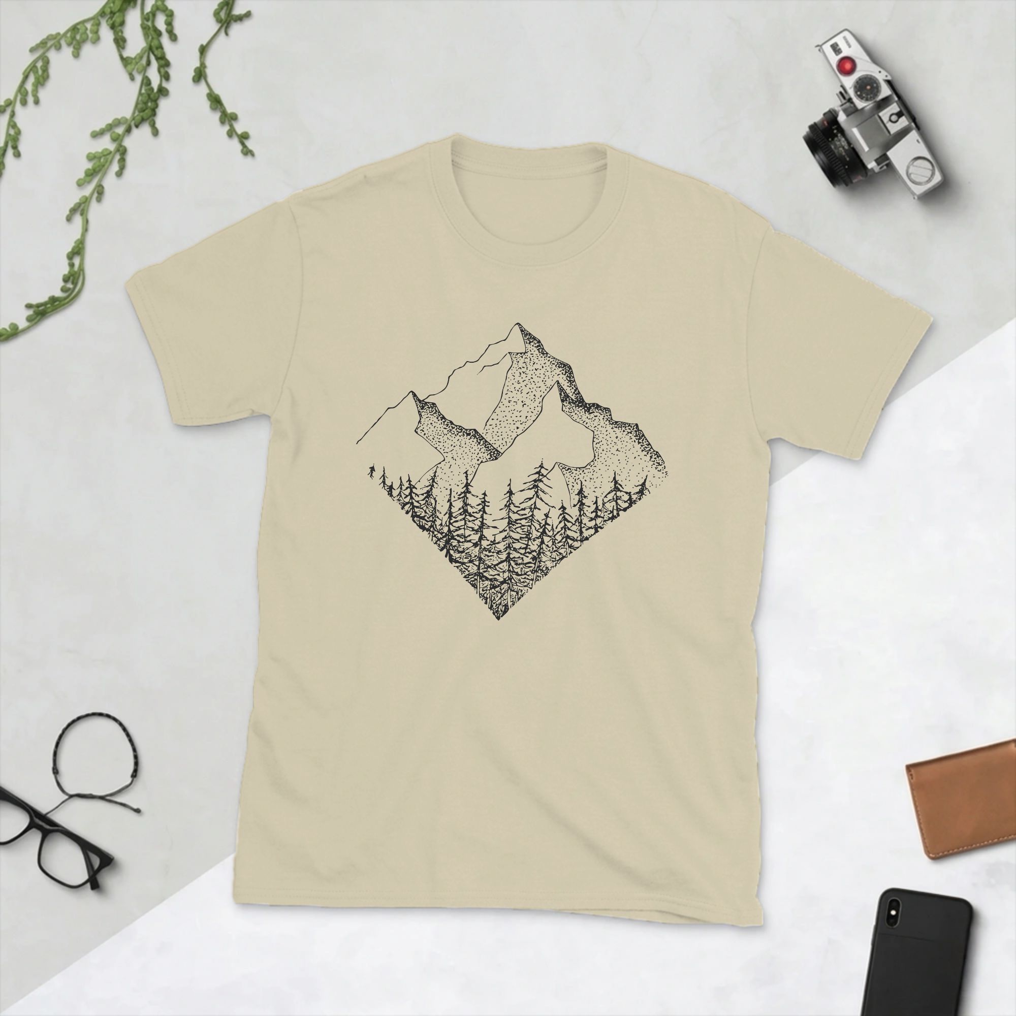 Summer Clothing Range - Camiseta Diamond Range para Homens, Camisetas