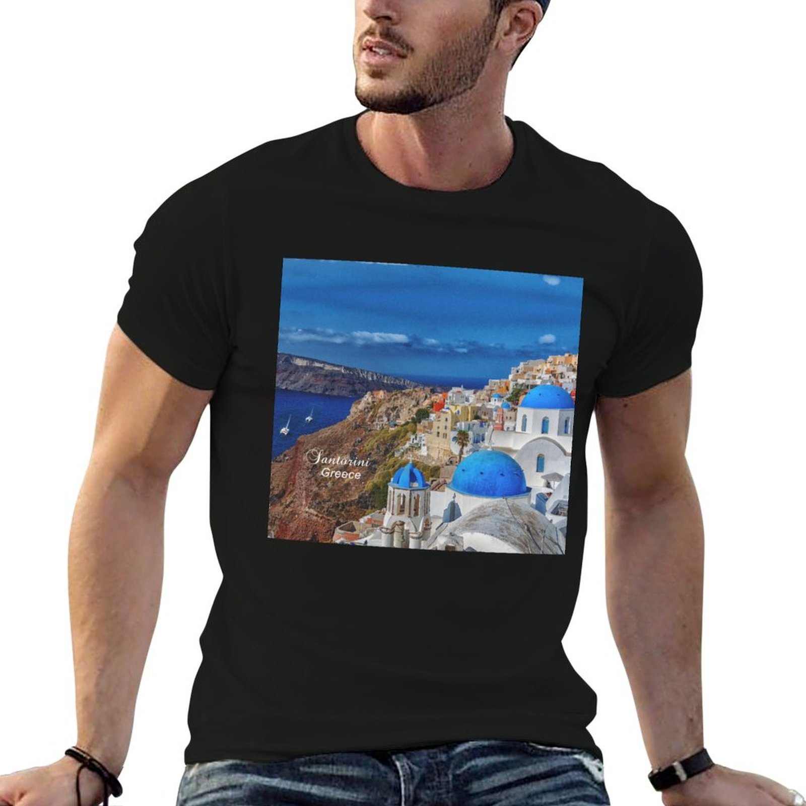 Summer Clothing For Greece - Santorini, Grécia - Vista Icônica de