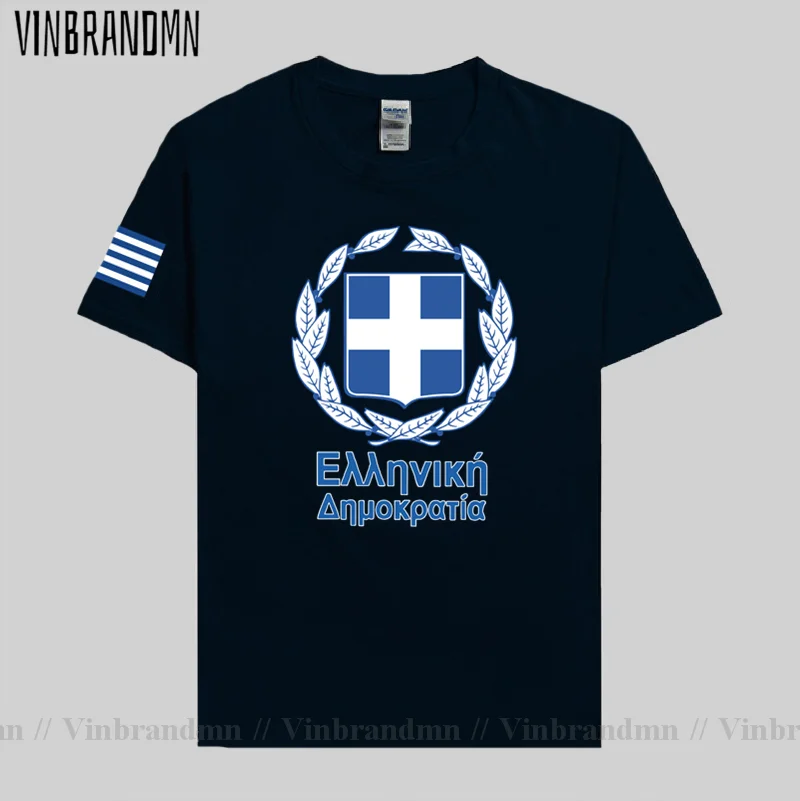 Summer Clothing For Greece - Grécia camisa masculina t moda 2021