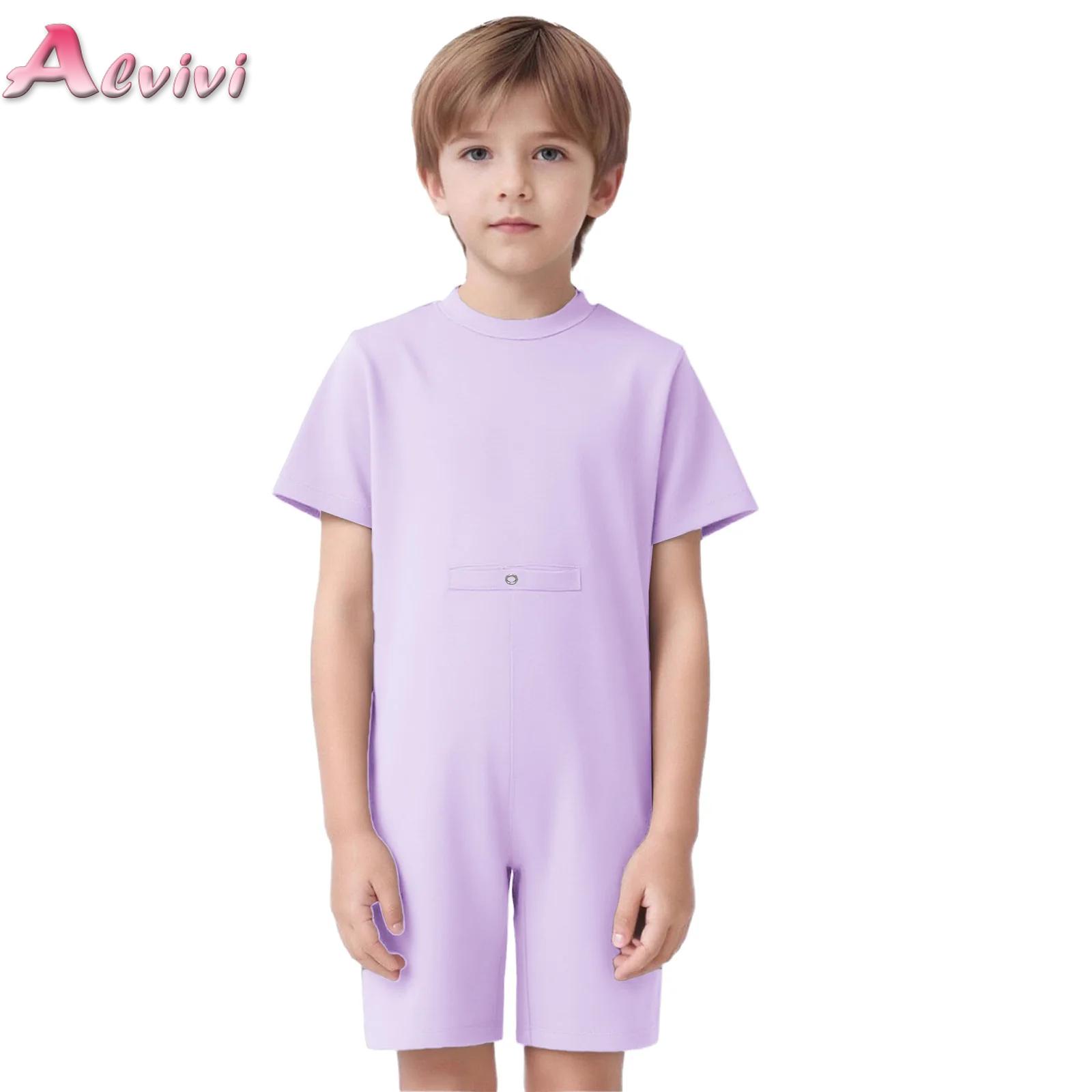 Summer Clothing Boys - Crianças meninas meninos necessidades especiais roupas