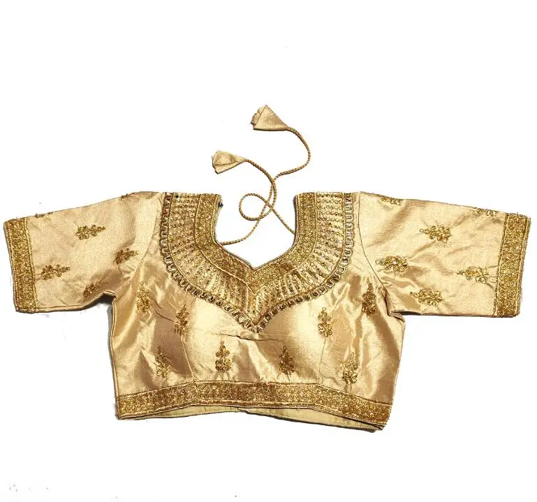 Tradicional indiano sari topo  - Summer Clothing Pakistan avaliação e preço