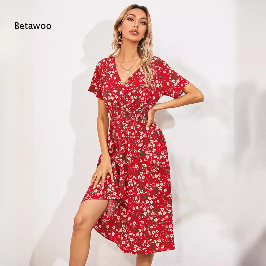 Vestido Midi Floral Ditsy para - Sundress Midi Floral avaliação e preço