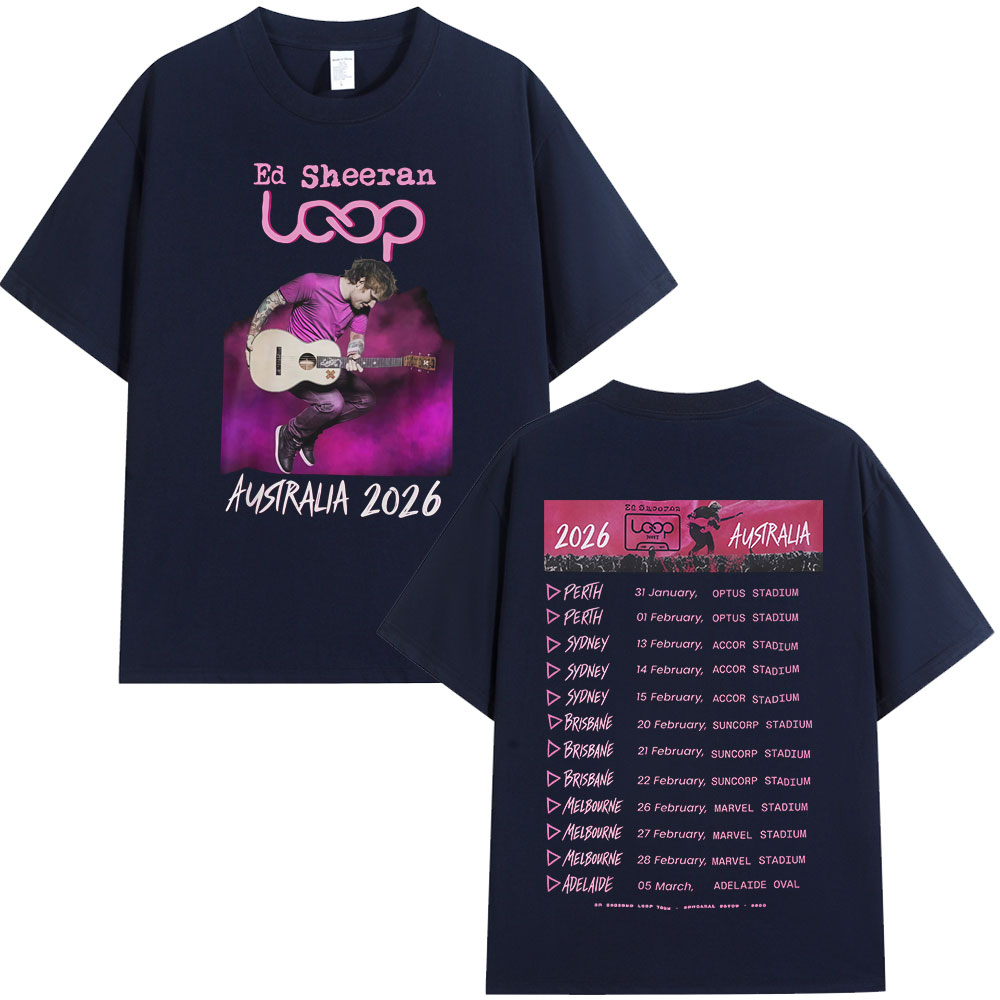 Camisetas do Tour Loop de Ed S - Summer Clothing Australia avaliação e preço