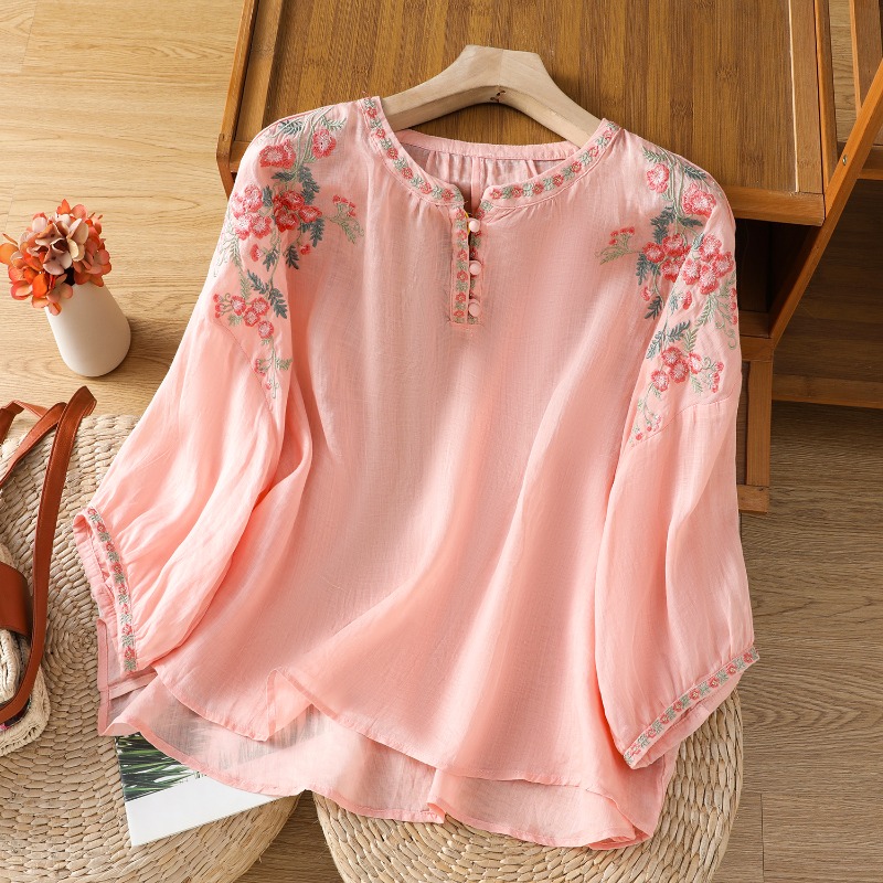Estilo chinês roupas femininas - Summer Linen Clothing For Women avaliação e preço