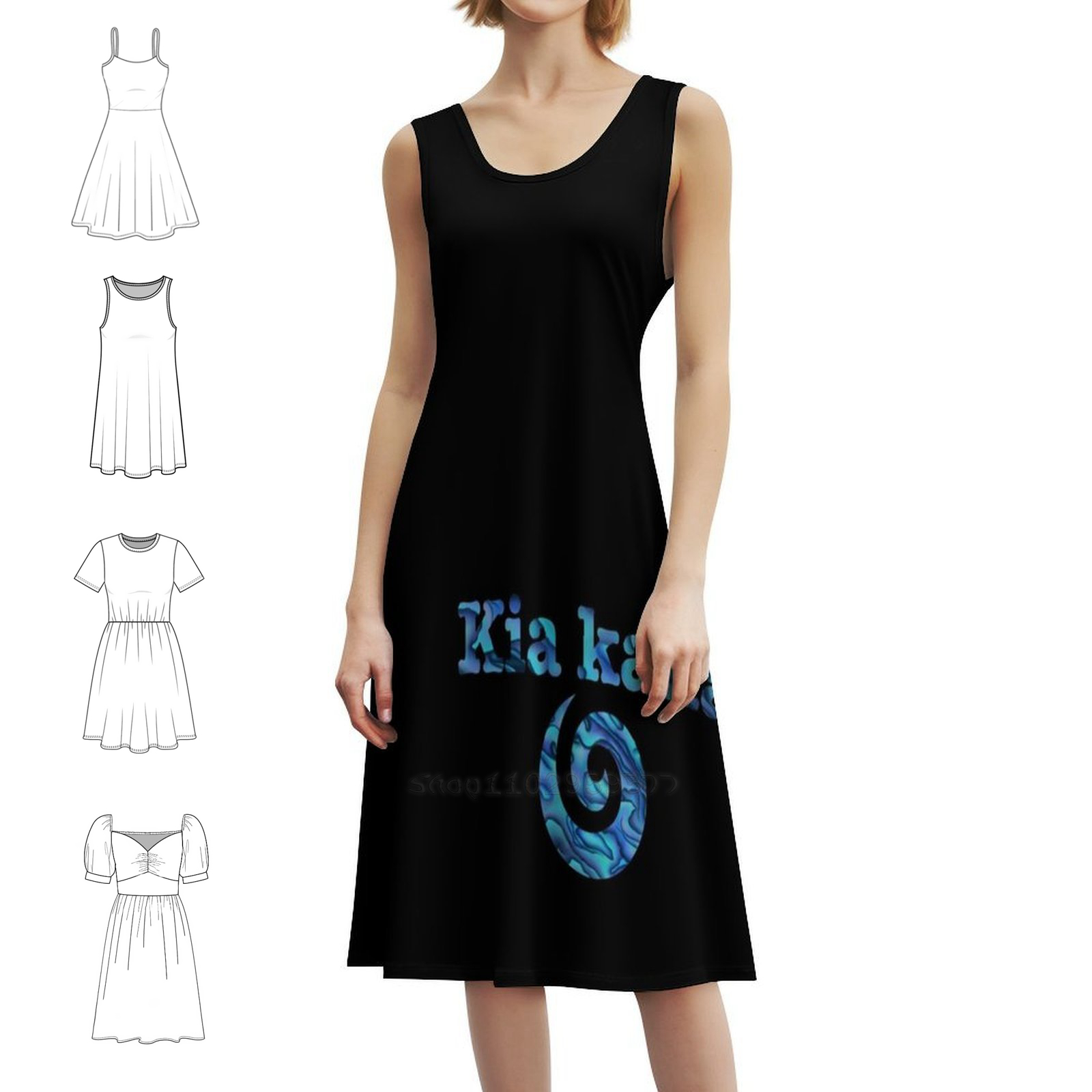 Kaha Koru Querida Decote Vesti - Summer Clothing Nz avaliação e preço
