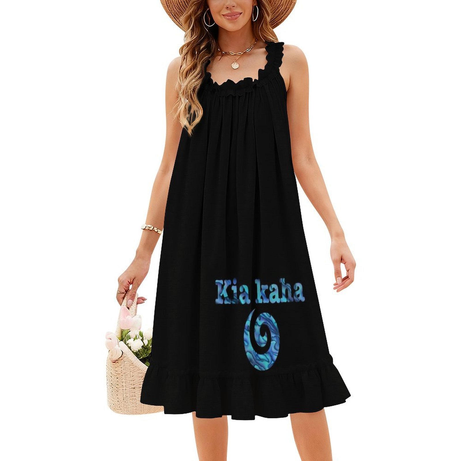 Kaha Koru Querida Decote Vesti - Summer Clothing Nz avaliação e preço