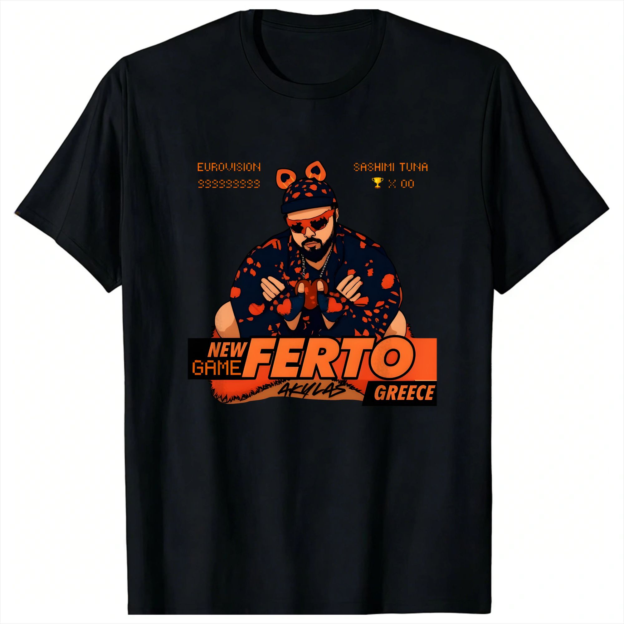Camisetas Akylas Ferto Grécia  - Summer Clothing For Greece avaliação e preço