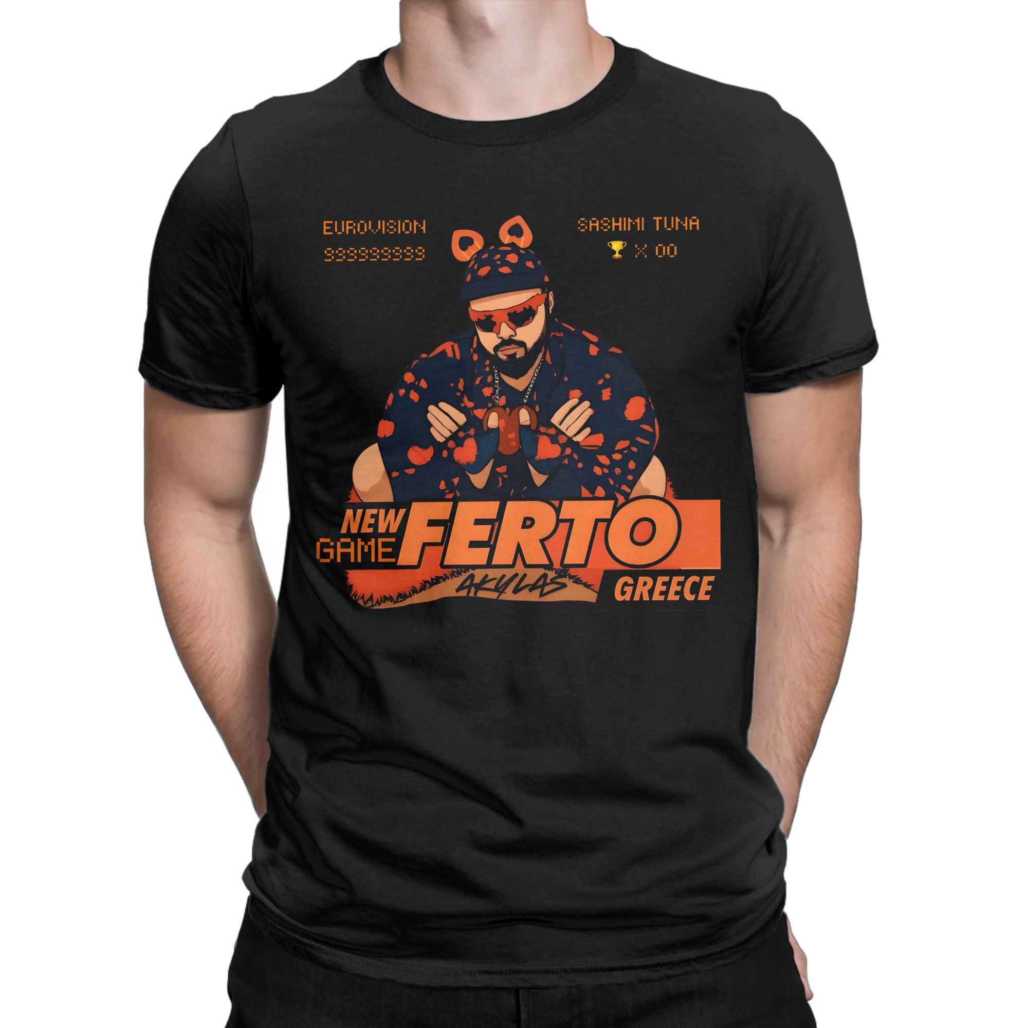 Camisetas Akylas Ferto Grécia  - Summer Clothing For Greece avaliação e preço