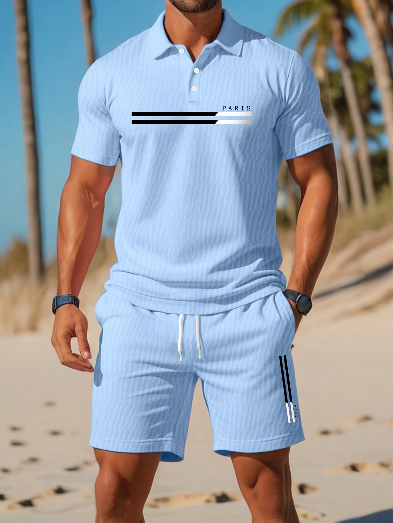 Conjunto Polo Masculino Verão  - Summer Clothing Patterns avaliação e preço
