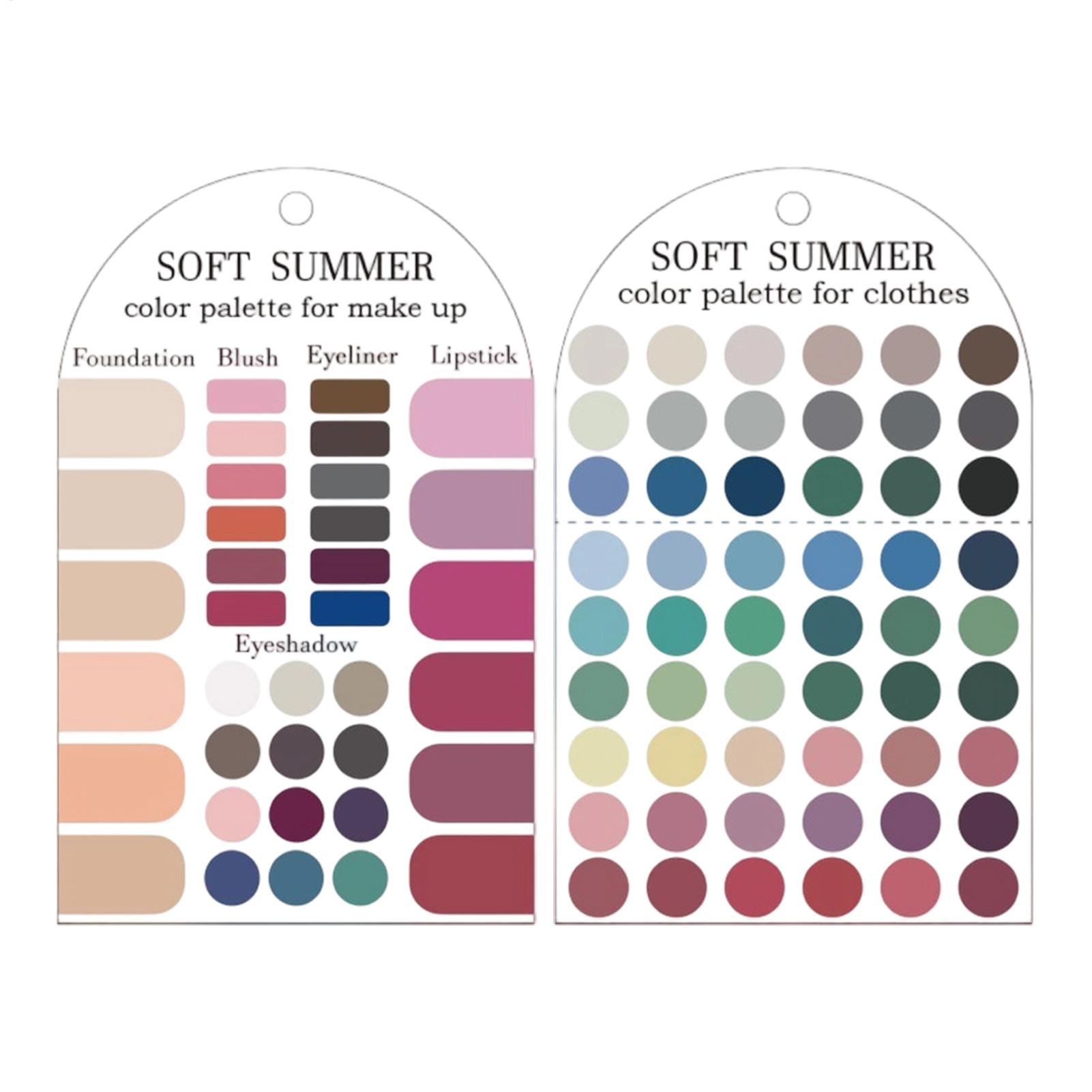 2 Peças de Paleta Acrílica de  - Summer Clothing Color Palette avaliação e preço