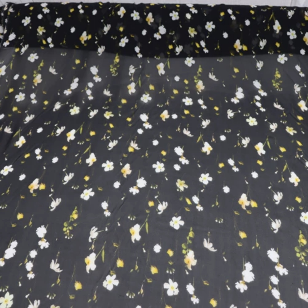 Tecido de Seda Georgette com D - Soft Summer Yellow Clothing avaliação e preço