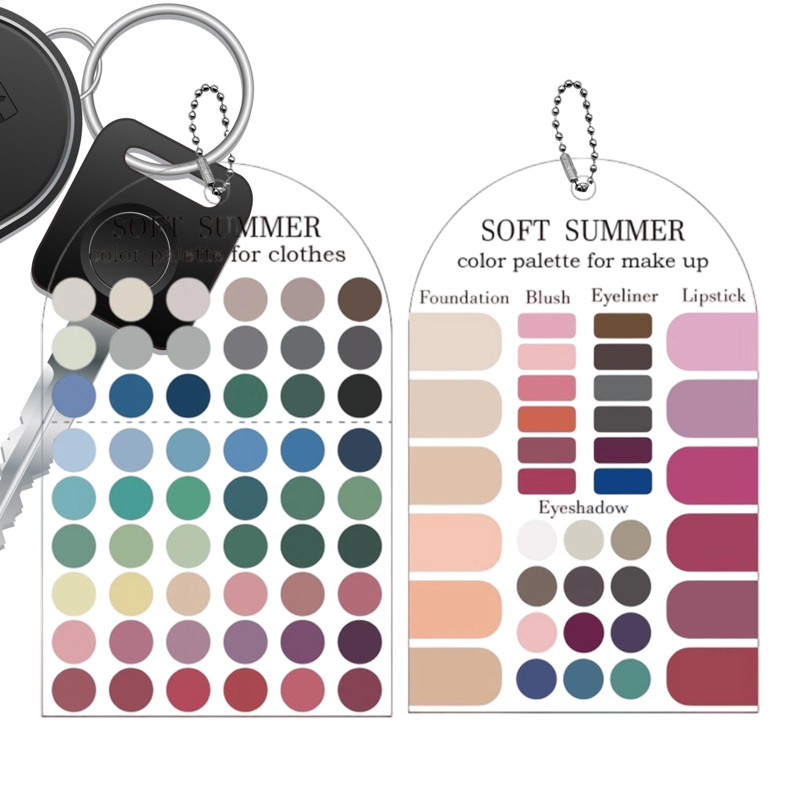 2 Peças de Paleta de Cores Saz - Summer Clothing Color Palette avaliação e preço