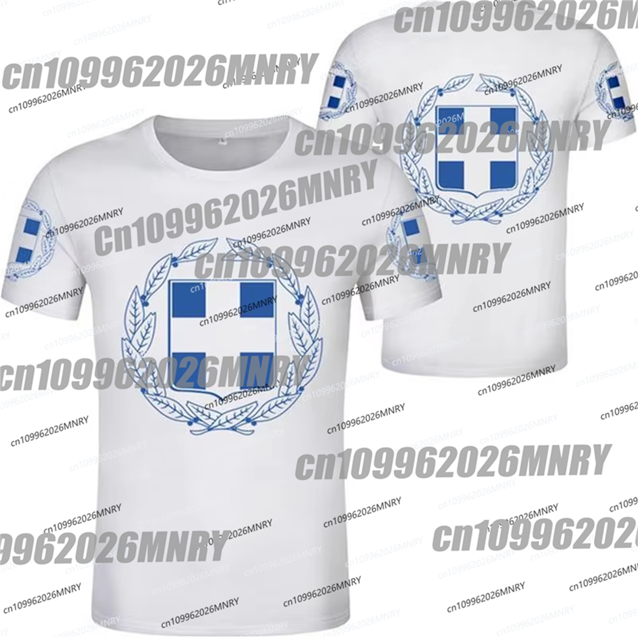 Camiseta Gráfica com Emblema d - Summer Clothing For Greece avaliação e preço