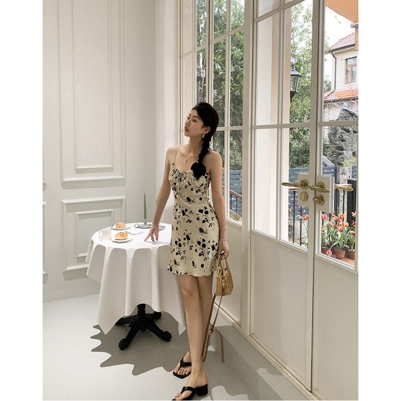 Vestido Midi Floral com Alças  - Sundress Midi Floral avaliação e preço