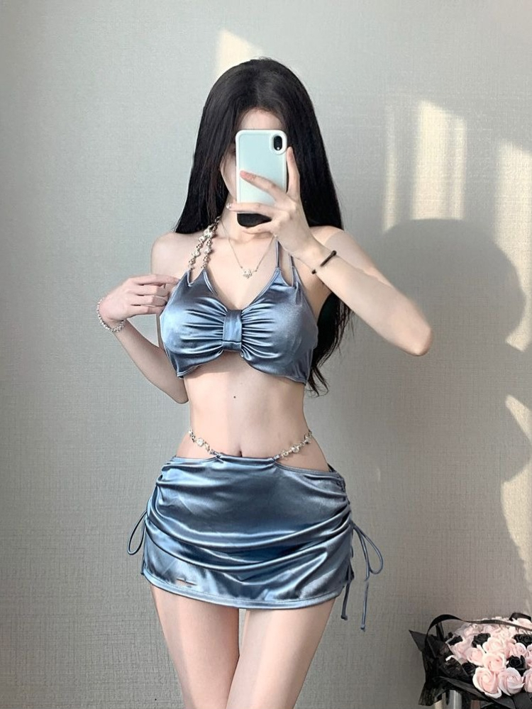 Conjunto de biquíni feminino e - Bikini Set Push Up avaliação e preço