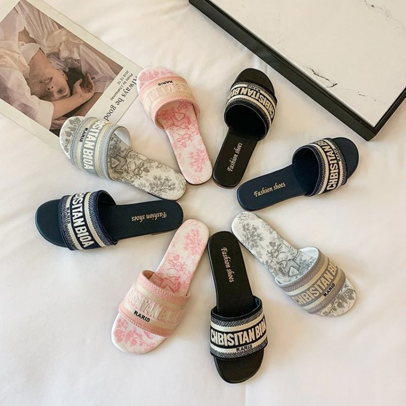 Moda feminina chinelos planos  - Summer Quotes avaliação e preço