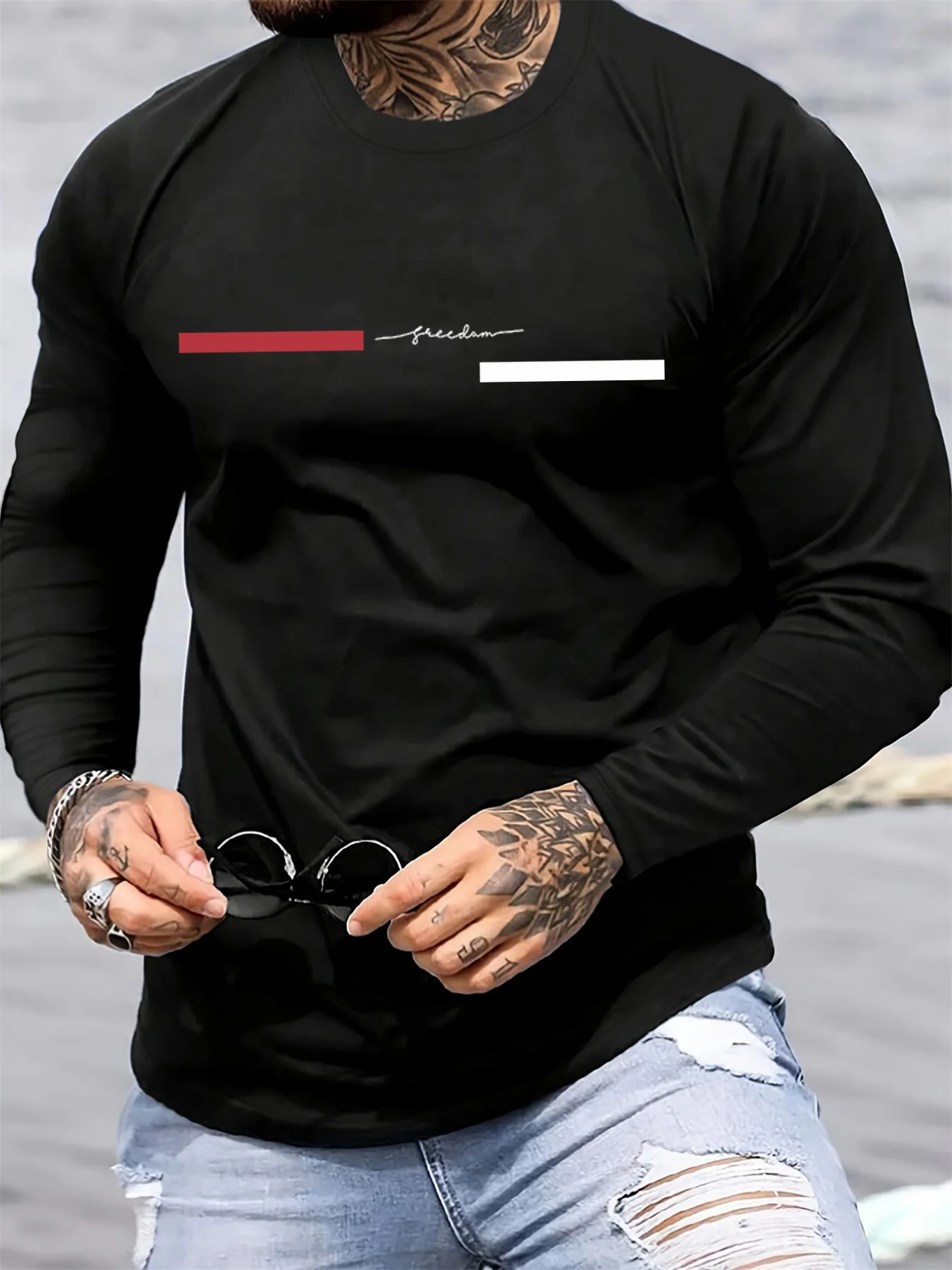 Camiseta masculina de manga co - Summer Quotes avaliação e preço