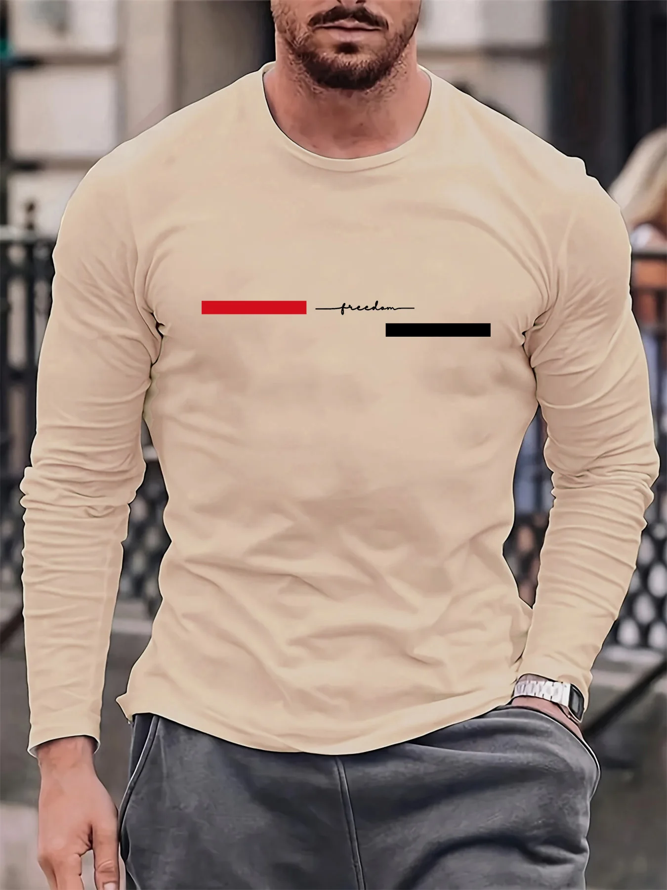 Camiseta masculina de manga co - Summer Quotes avaliação e preço