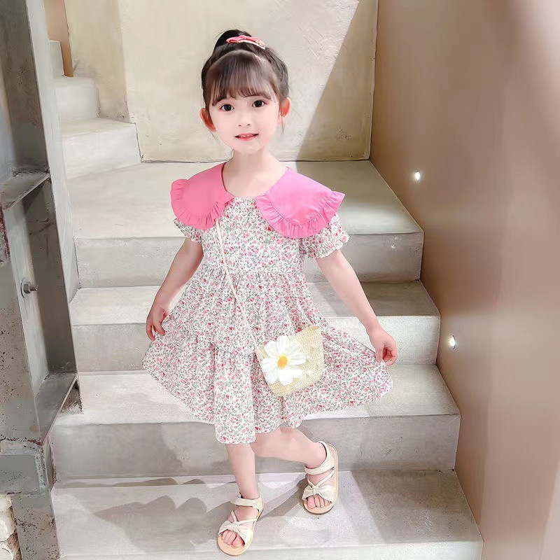 2 pçs verão amarelo floral cri - Sundress Midi Floral avaliação e preço