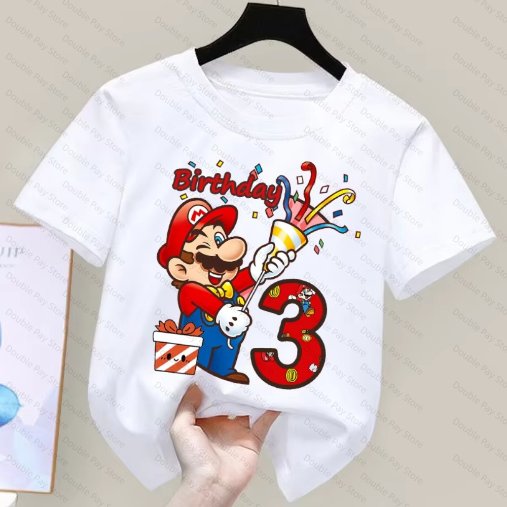 Camiseta infantil com número d - Summer Clothing Boys avaliação e preço