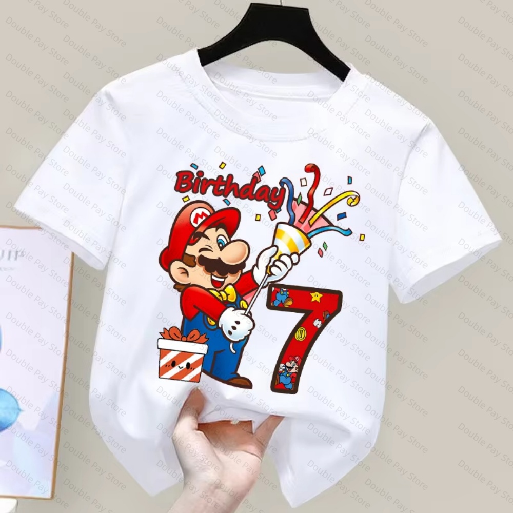 Camiseta infantil com número d - Summer Clothing Boys avaliação e preço