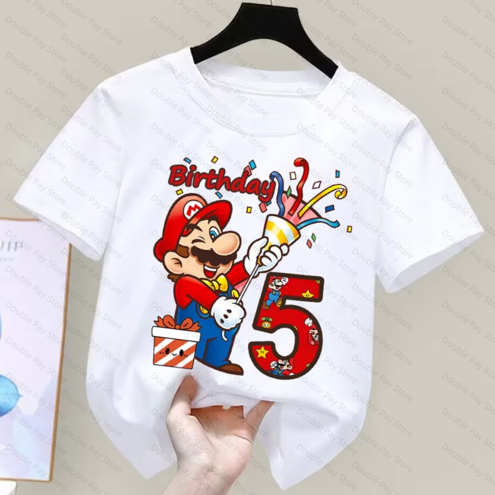 Camiseta infantil com número d - Summer Clothing Boys avaliação e preço