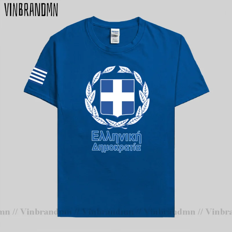 Grécia camisa masculina t moda - Summer Clothing For Greece avaliação e preço