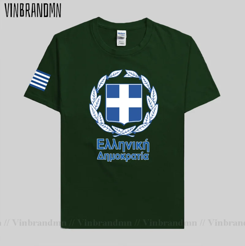 Grécia camisa masculina t moda - Summer Clothing For Greece avaliação e preço
