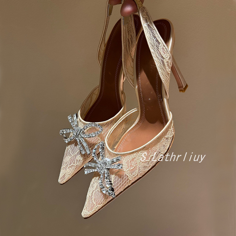 Sandálias strass flor apontou  - Summer Clothing Sale Women avaliação e preço