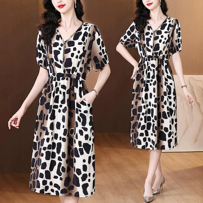 Verão floral chiffon manga cur - Sundress Midi Floral avaliação e preço