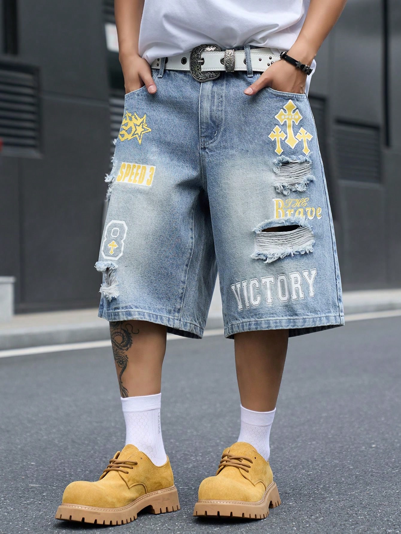 Bermuda Jeans Masculina Solta, - Summer Quotes avaliação e preço