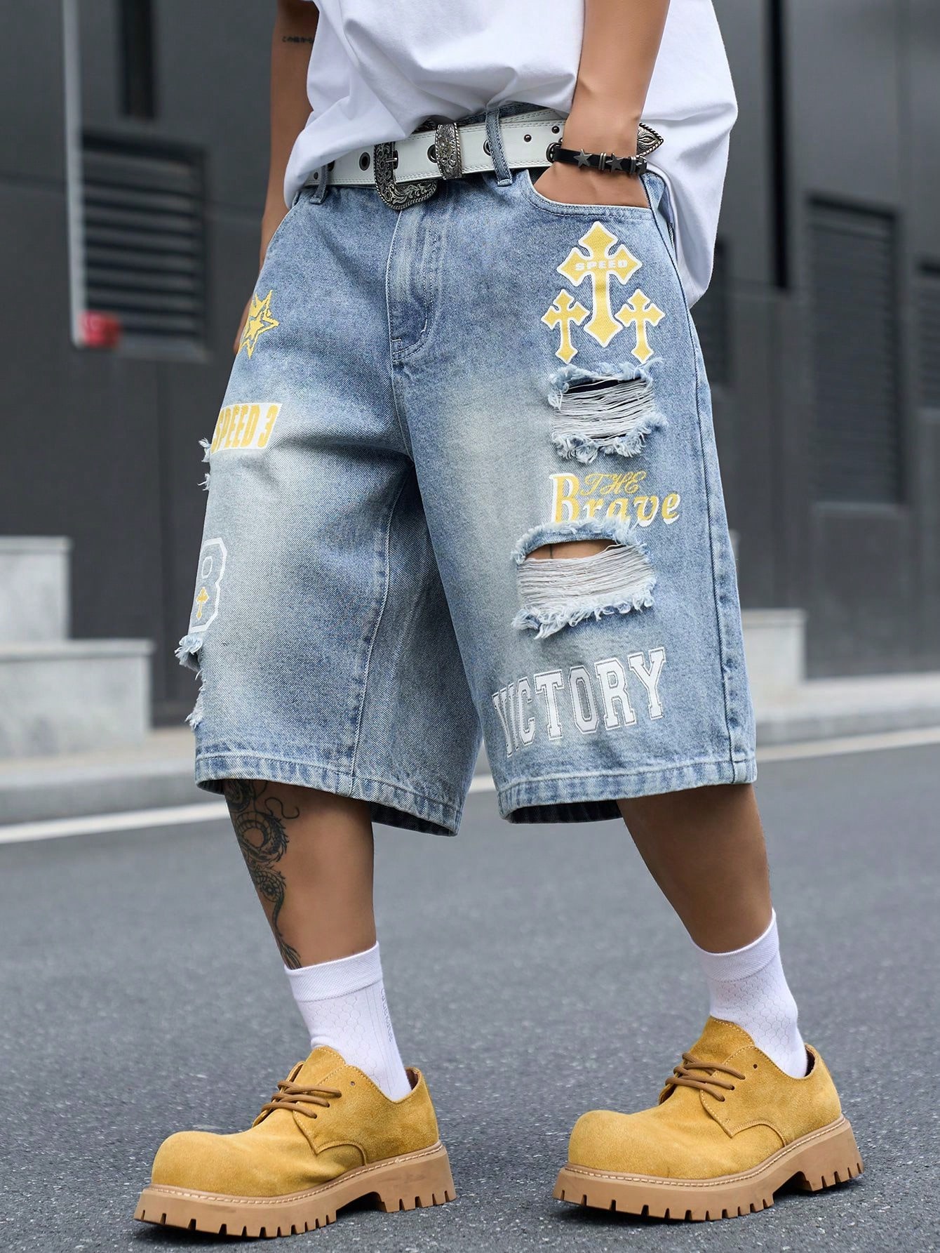 Bermuda Jeans Masculina Solta, - Summer Quotes avaliação e preço