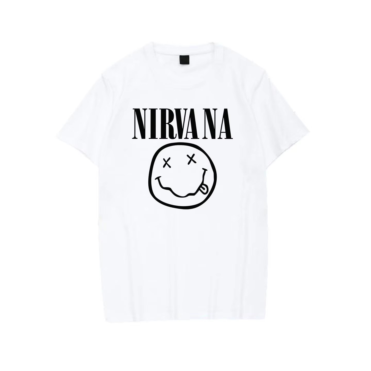 Camiseta Nirvana Smiley Face,  - Summer Grunge Clothing avaliação e preço