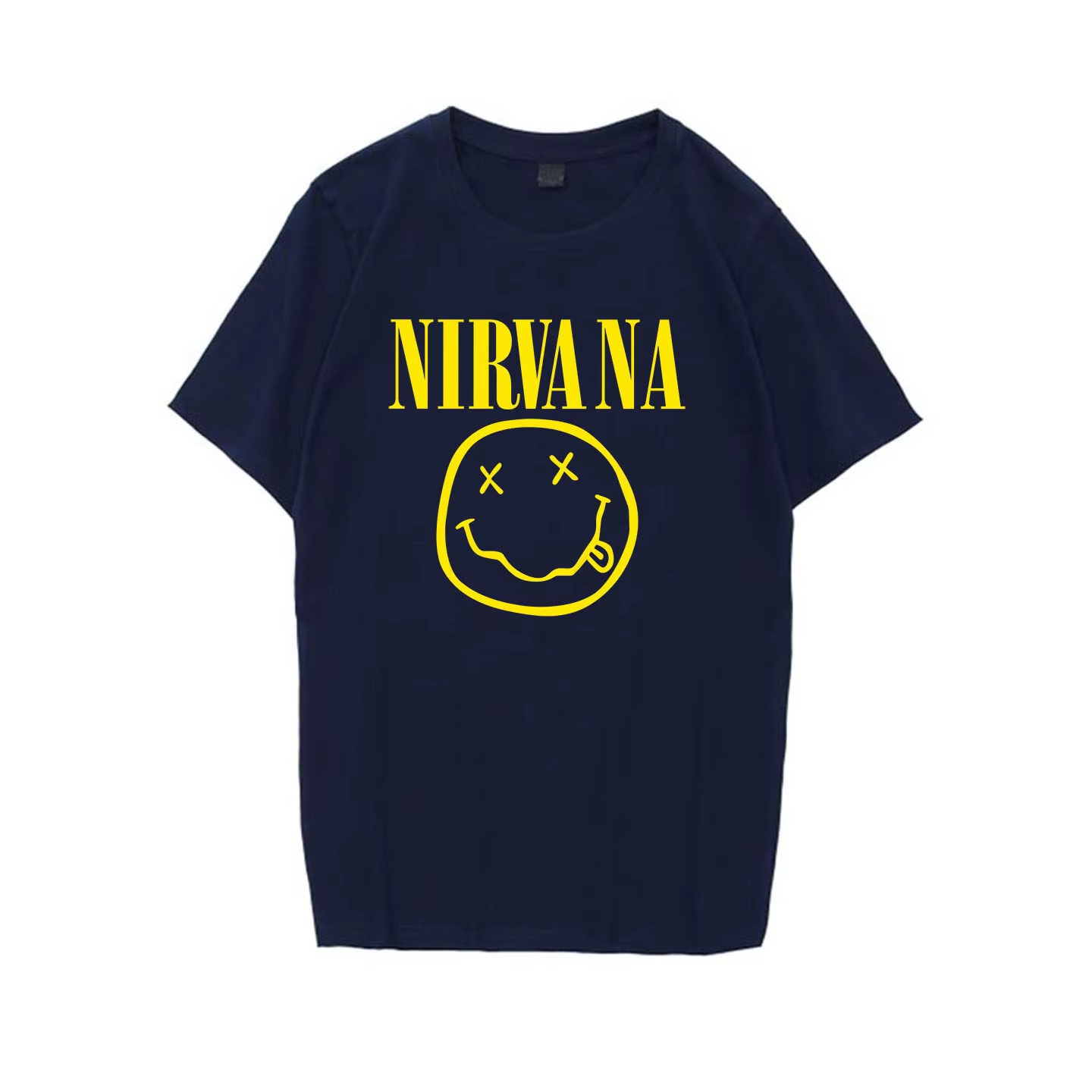 Camiseta Nirvana Smiley Face,  - Summer Grunge Clothing avaliação e preço