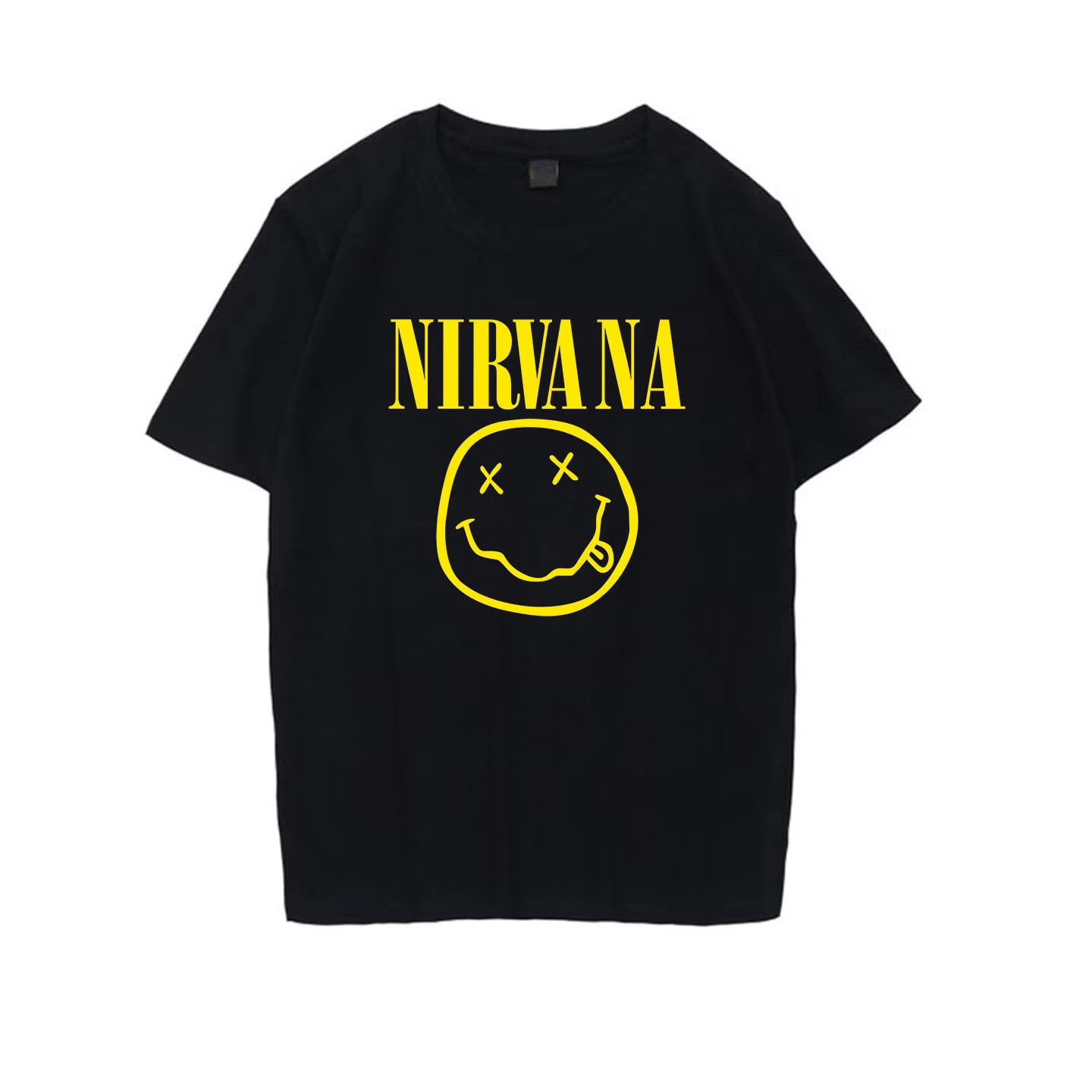 Camiseta Nirvana Smiley Face,  - Summer Grunge Clothing avaliação e preço
